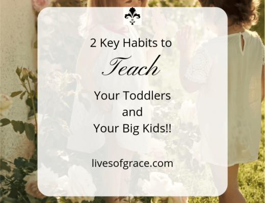 two key habits to teach toddlers