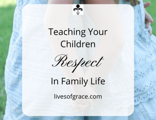 Teaching your children respect in family life