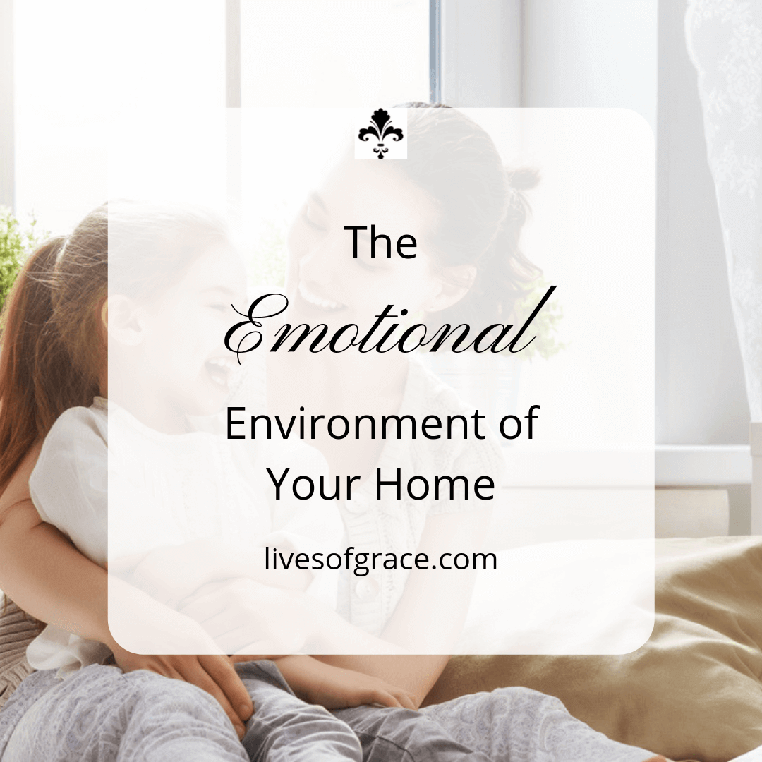the emotional environment of your home
