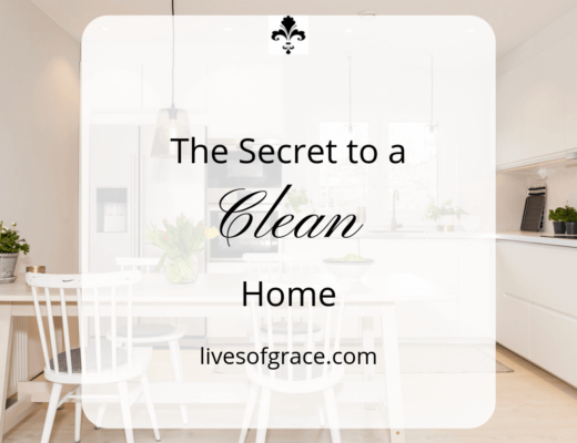 Secret to a clean home