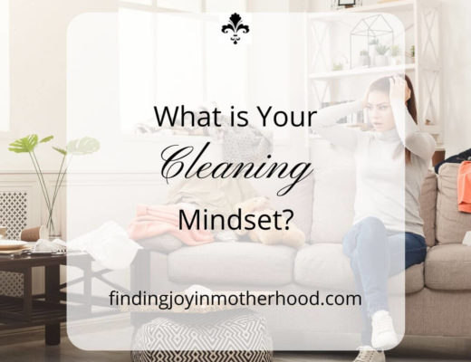 stressed woman in cluttered home #cleaningmindset #cleaningtips #howtohaveacleanhome