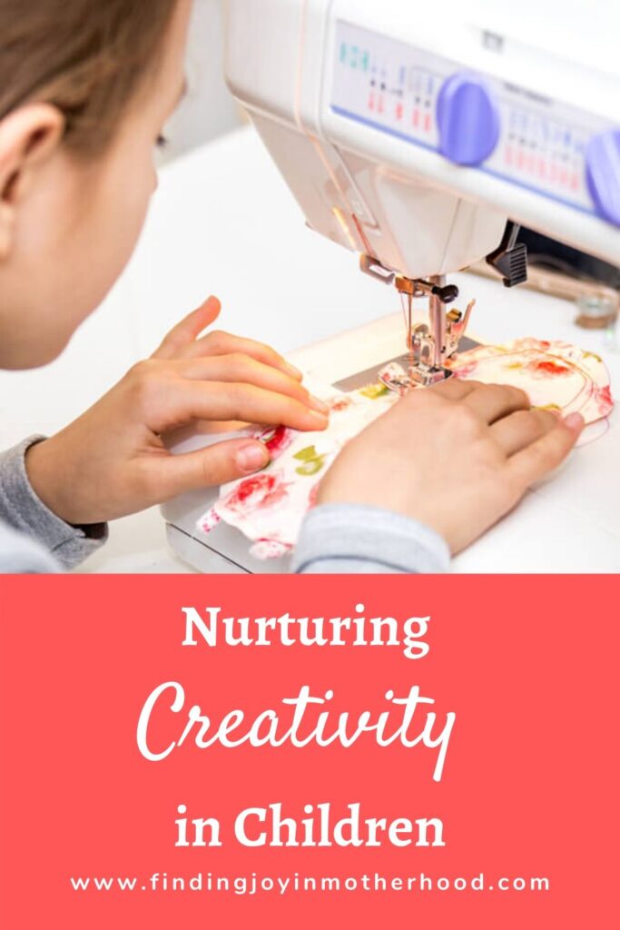 girl sewing #creativechildren #teachingsewing